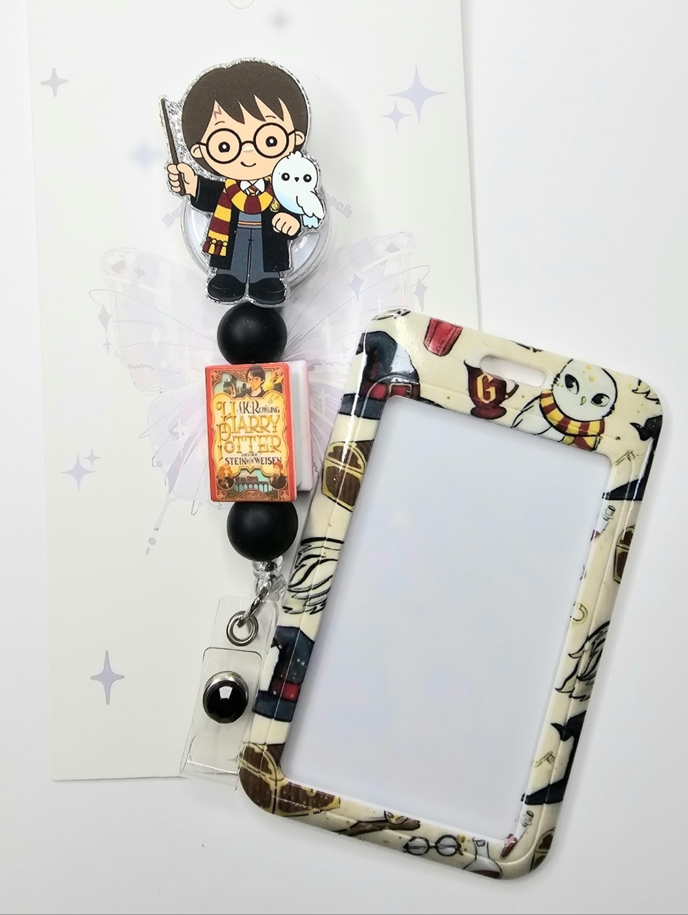 Harry Potter Themed Badge Reel & ID Holder